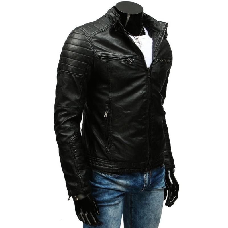 Fekete férfi bőrkabát | manCLOTHES.hu Fekete férfi bőrkabát | manCLOTHES.hu