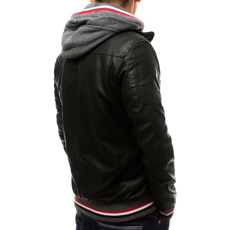 TAVASZI férfi dzseki, fekete műbőr | manCLOTHES.hu TAVASZI férfi dzseki, fekete műbőr | manCLOTHES.hu