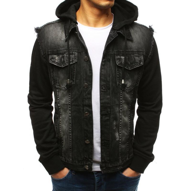 Férfi farmer dzseki, fekete | manCLOTHES.hu Férfi fekete farmerdzseki | manCLOTHES.hu