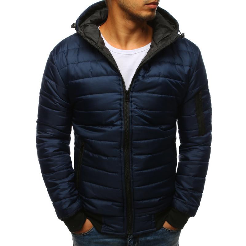 STYLE férfi dzseki, steppelt kabát bomber sötétkék STYLE férfi dzseki, steppelt kabát bomber kék | manCLOTHES.hu