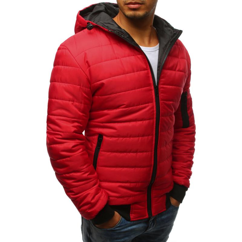 Férfi Style steppelt kabát bomber dzseki piros | manCLOTHES.hu Piros széldzseki Kabátok