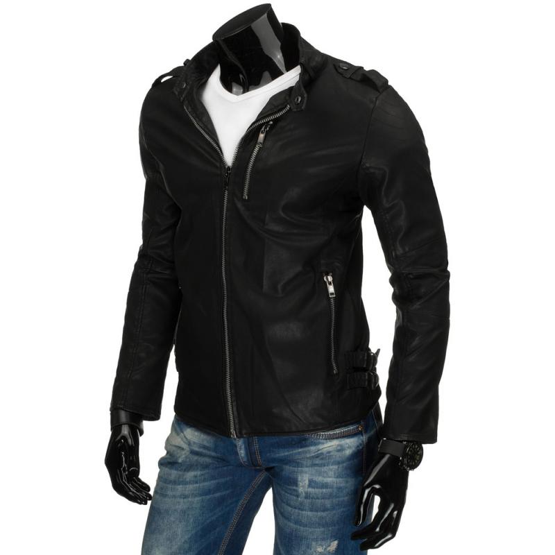Férfi fekete bőrkabát | manCLOTHES.hu Fekete férfi bőrkabát | manCLOTHES.hu