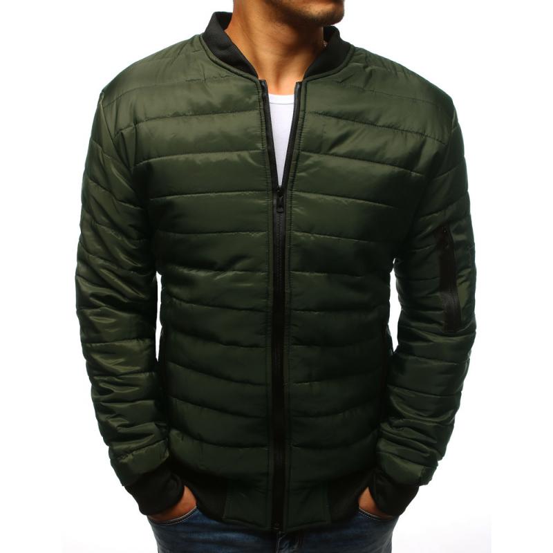 STYLE férfi dzseki, steppelt kabát zöld bombázó | manCLOTHES.hu Férfi dzsekik és kabátok Legjobb Férfi dzsekik és kabátok
