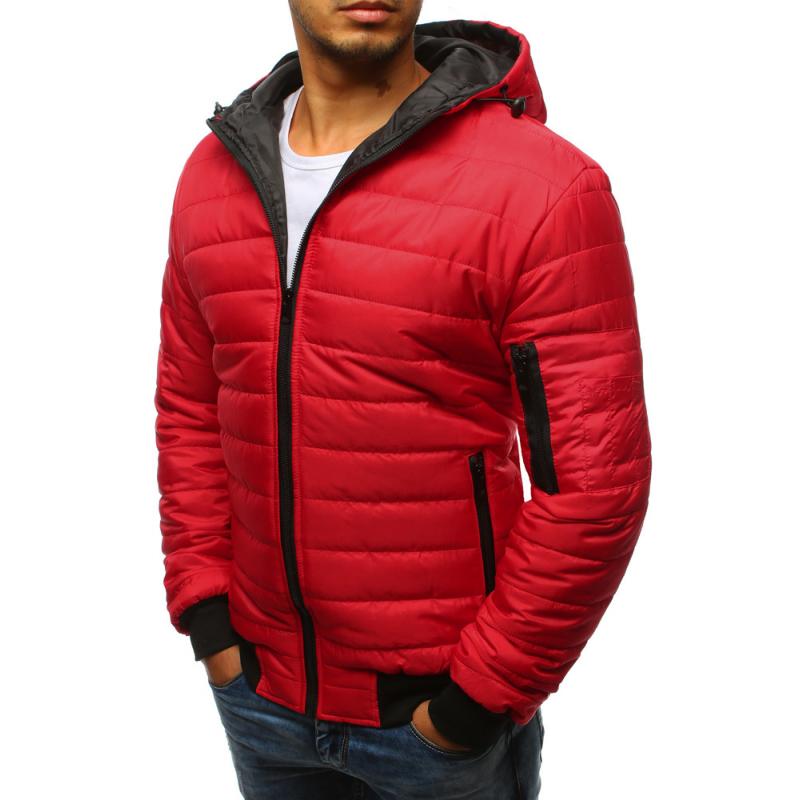 Férfi Style steppelt kabát bomber dzseki piros | manCLOTHES.hu STYLE férfi dzseki, steppelt kabát bomber bordó | manCLOTHES.hu