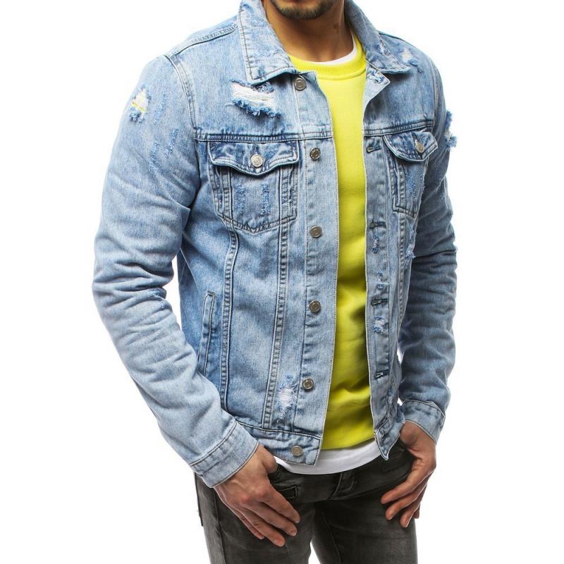 Férfi farmer dzseki világoskék TX3169 | manCLOTHES.hu Férfi farmer dzseki | manCLOTHES.hu