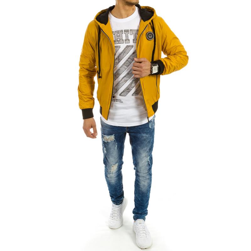 Férfi kabát átmeneti sárga | manCLOTHES.hu Férfi kabát átmeneti sárga | manCLOTHES.hu