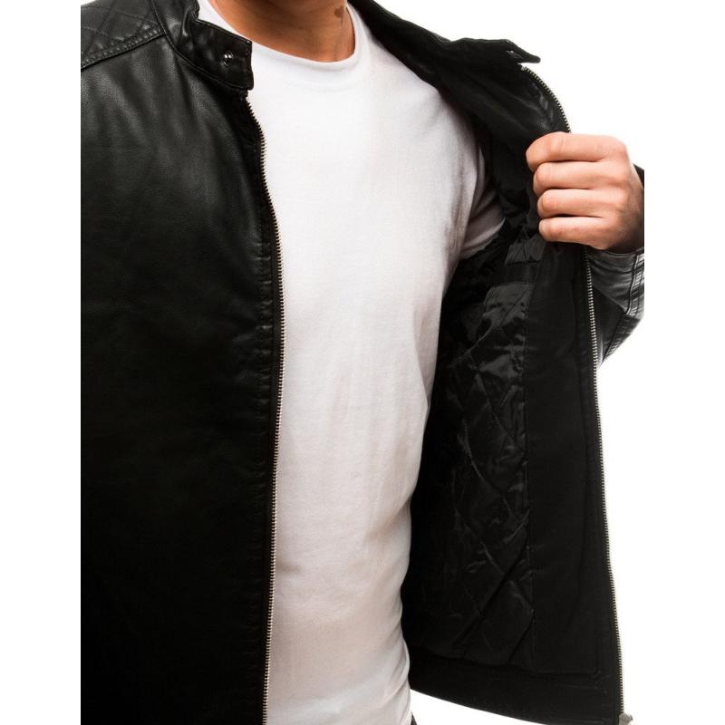TAVASZI férfi dzseki, fekete műbőr | manCLOTHES.hu TAVASZI férfi dzseki, fekete műbőr | manCLOTHES.hu